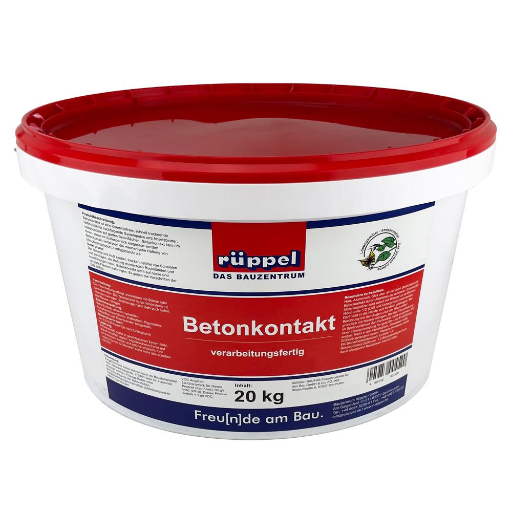 Rüppel Betonkontakt 20kg verarbeitungsfertig