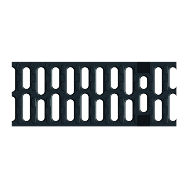 ACO Multiline V100 Stegrost C250 500mm EN1433 Guss