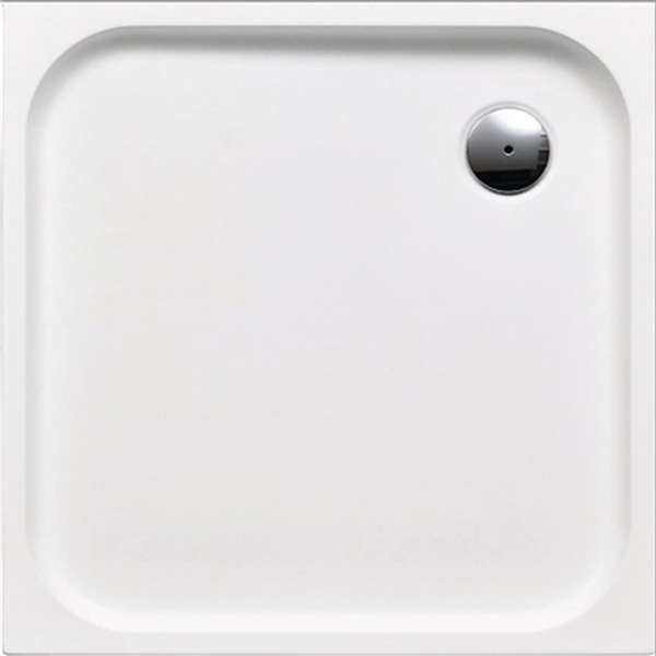 delphis living Acryl-Quadrat-Duschwanne 900x900x25mm weiß